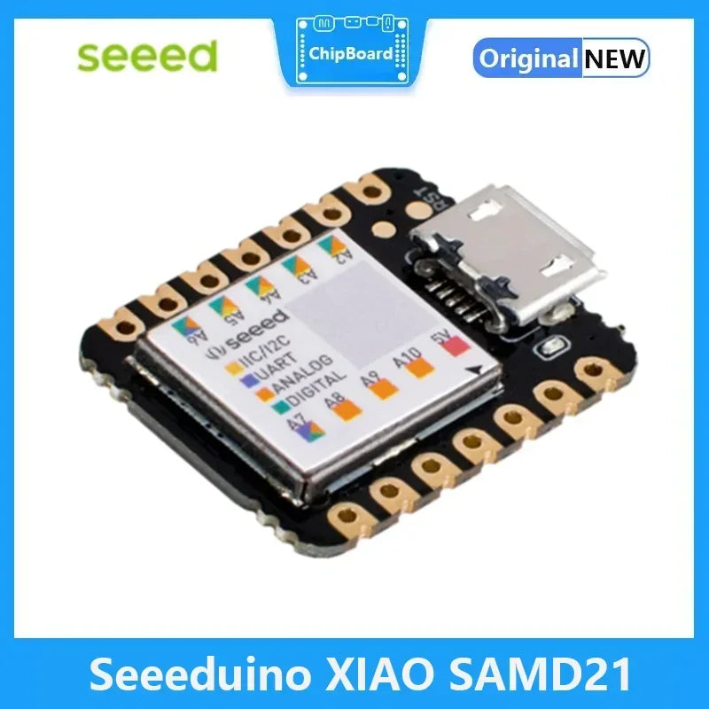 Seeeduino XIAO SAMD21 Cortex M0+ Nano 48MHZ SPI I2C Interface For Arduino IDE/IOT System Development Tool Type-c