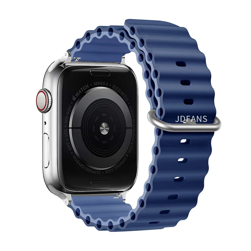 Ocean Band for Apple Watch Straps 45mm 46mm 44mm Ultra 2 49mm 41mm 42mm 40mm wrist bracelet correa iWatch series 7 6 3 se 8 9 10