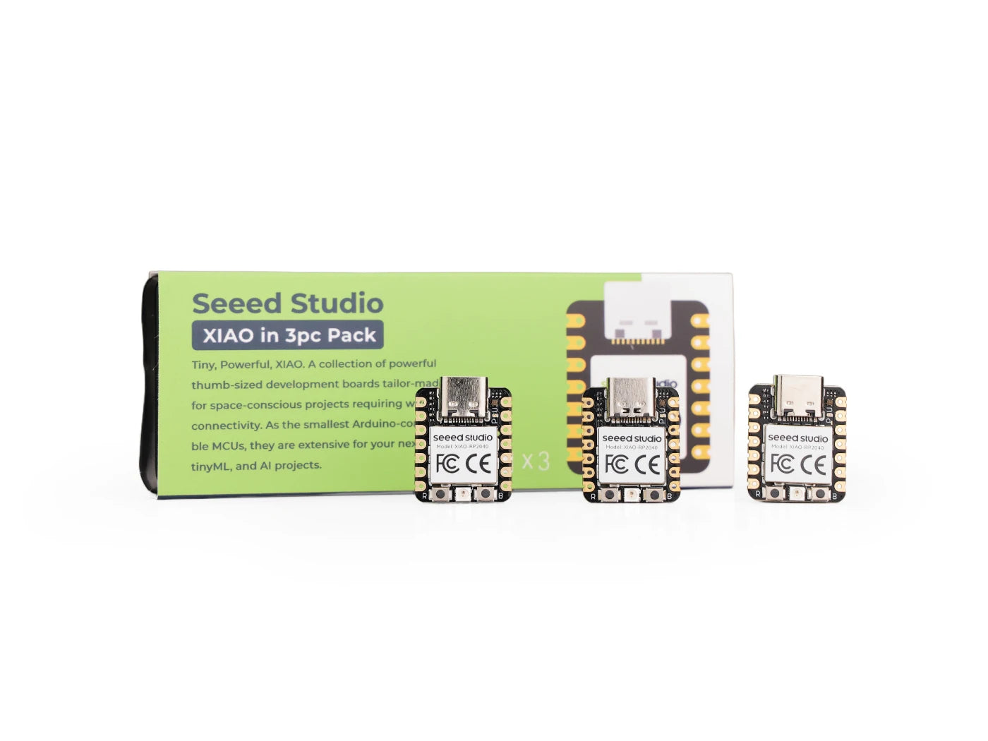 RP2040 -Seeed Studio XIAO RP2040 Microcontroller, with Dual-Core ARM Cortex M0+ Processor, Arduino, MicroPython and CircuitPyth