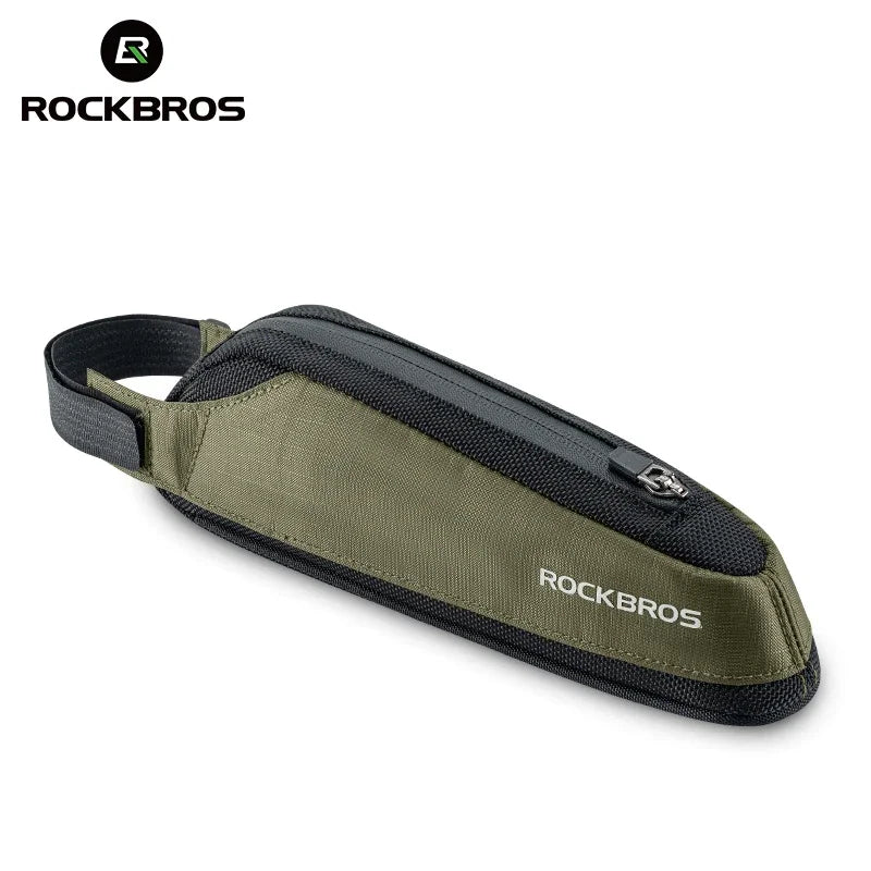 ROCKBROS Small Bicycle Bag Portable Ultralight Cycling Top Tube Bag Mountain MTB Road Bike Phone Tool Bag Bicycle Accessories