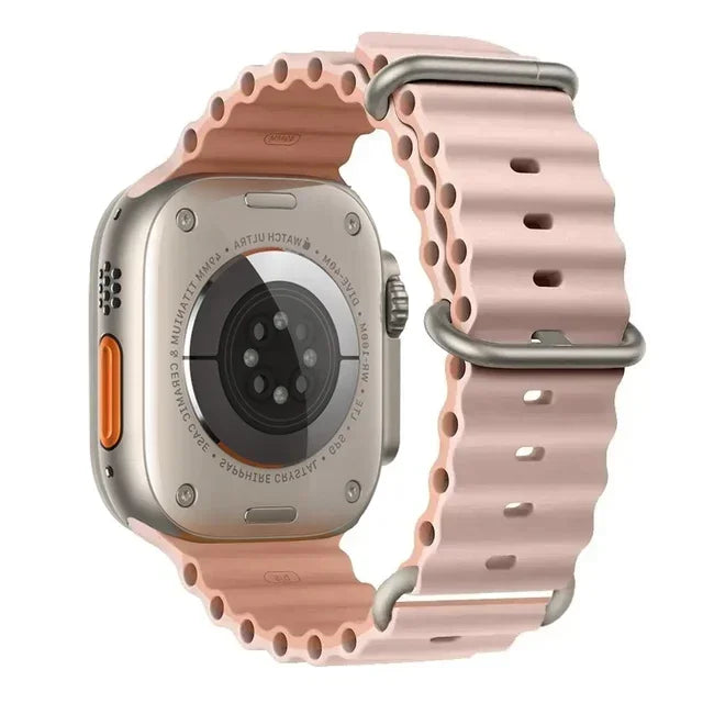 Ocean Band for Apple Watch Straps 45mm 46mm 44mm Ultra 2 49mm 41mm 42mm 40mm wrist bracelet correa iWatch series 7 6 3 se 8 9 10