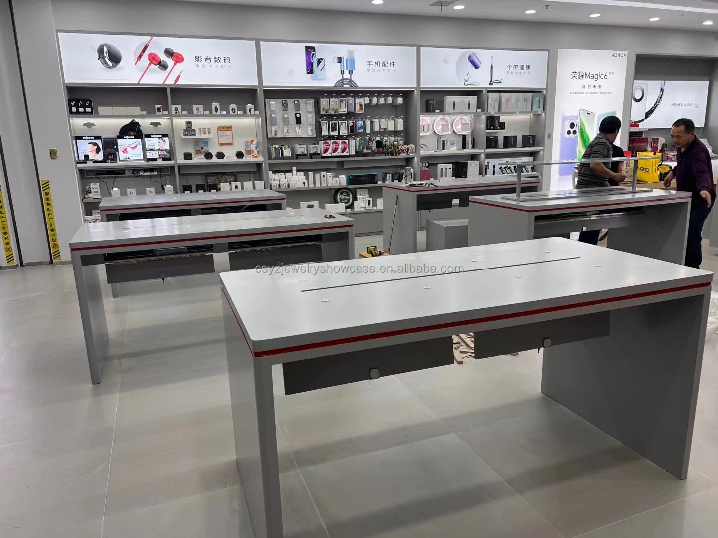 Manufacturer Cell Phone Accessories Electronics Whole Store Design Display Cabinet Showcase Mobile Shop Counter Furnitures