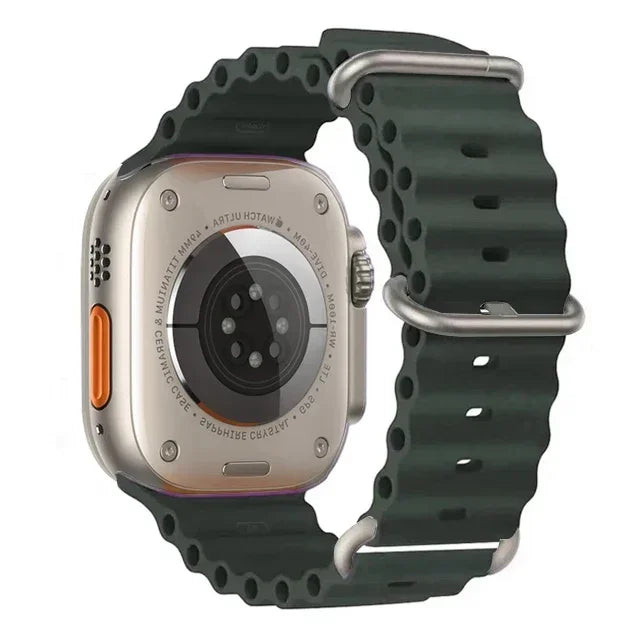 Ocean Band for Apple Watch Straps 45mm 46mm 44mm Ultra 2 49mm 41mm 42mm 40mm wrist bracelet correa iWatch series 7 6 3 se 8 9 10