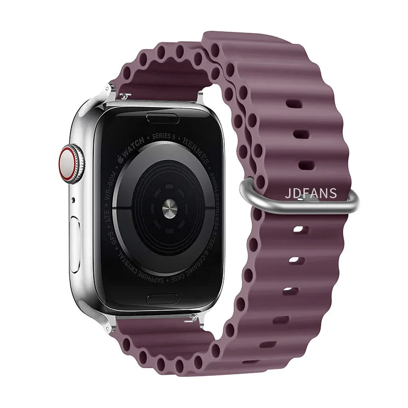 Ocean Band for Apple Watch Straps 45mm 46mm 44mm Ultra 2 49mm 41mm 42mm 40mm wrist bracelet correa iWatch series 7 6 3 se 8 9 10