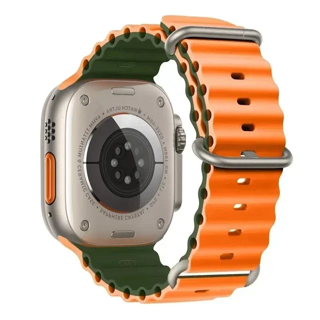 Ocean Band for Apple Watch Straps 45mm 46mm 44mm Ultra 2 49mm 41mm 42mm 40mm wrist bracelet correa iWatch series 7 6 3 se 8 9 10