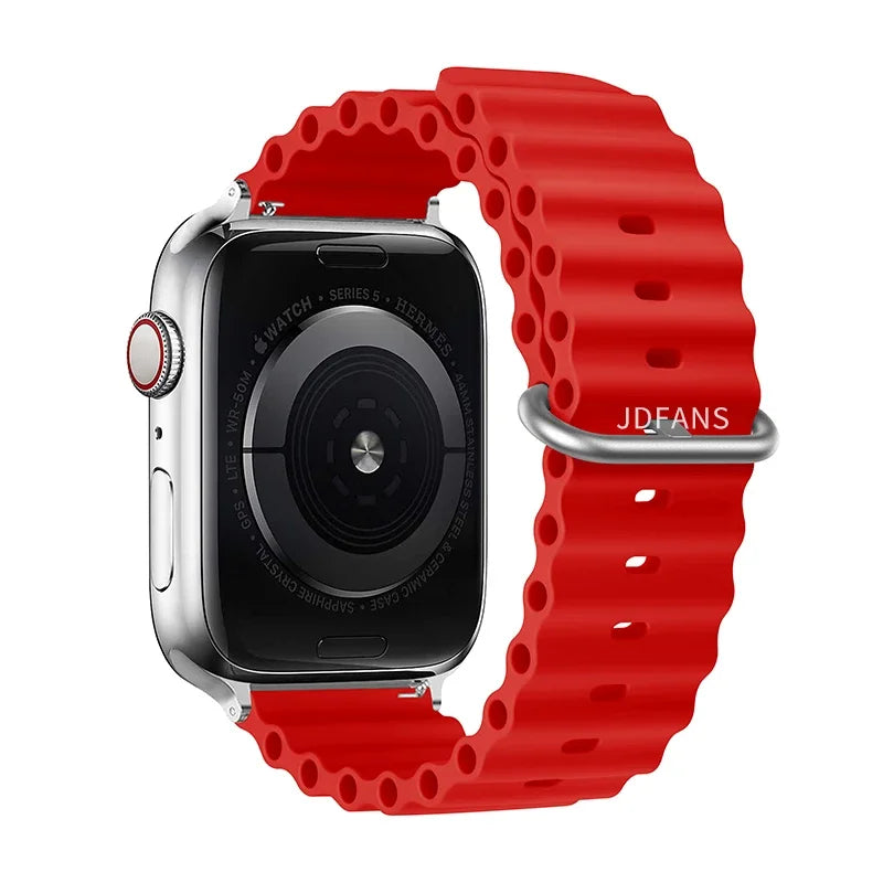 Ocean Band for Apple Watch Straps 45mm 46mm 44mm Ultra 2 49mm 41mm 42mm 40mm wrist bracelet correa iWatch series 7 6 3 se 8 9 10
