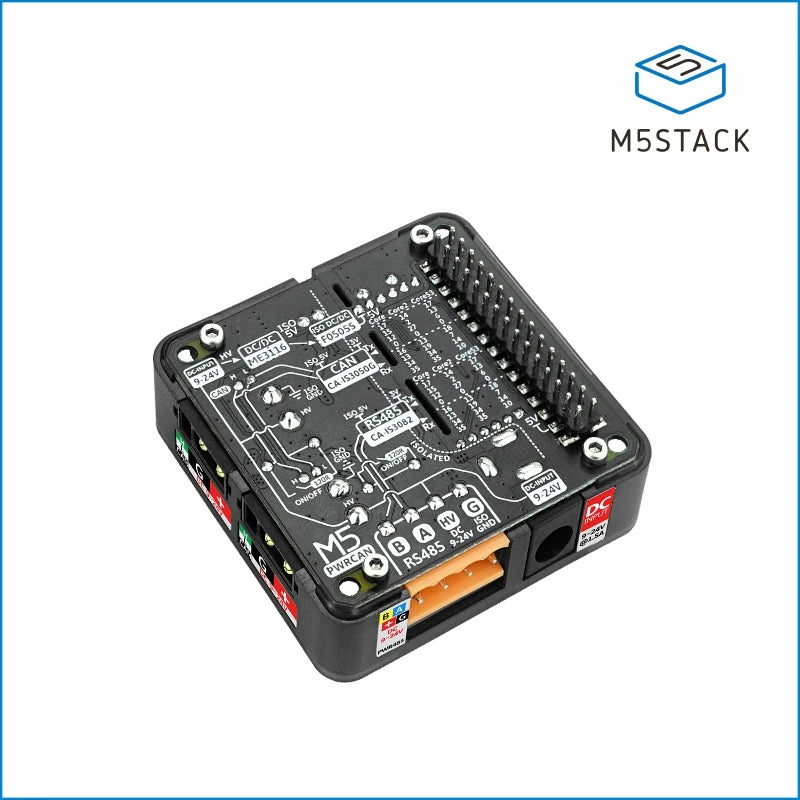 M5Stack Official PWRCAN 13.2 Module with Isolated 2-Ch CAN & 1-Ch RS485