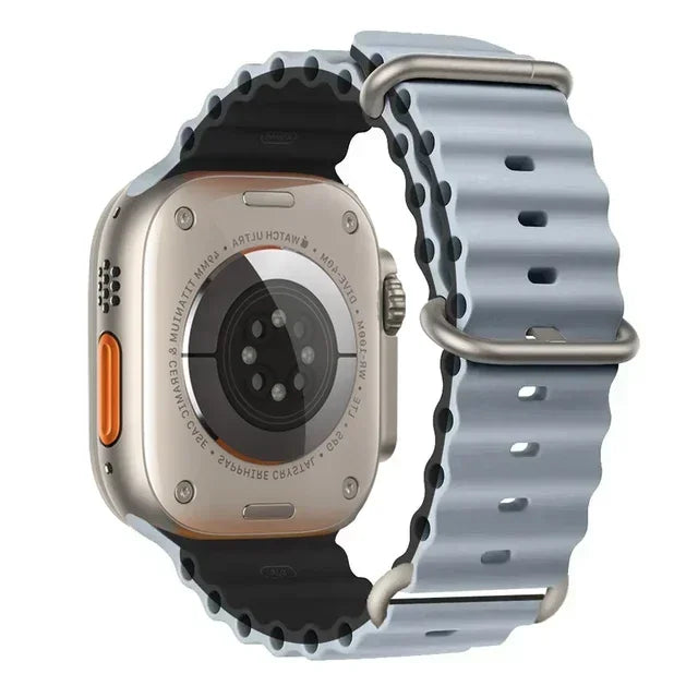 Ocean Band for Apple Watch Straps 45mm 46mm 44mm Ultra 2 49mm 41mm 42mm 40mm wrist bracelet correa iWatch series 7 6 3 se 8 9 10