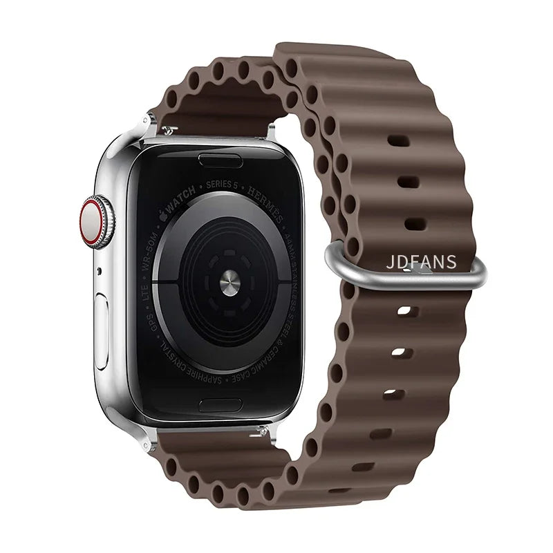 Ocean Band for Apple Watch Straps 45mm 46mm 44mm Ultra 2 49mm 41mm 42mm 40mm wrist bracelet correa iWatch series 7 6 3 se 8 9 10