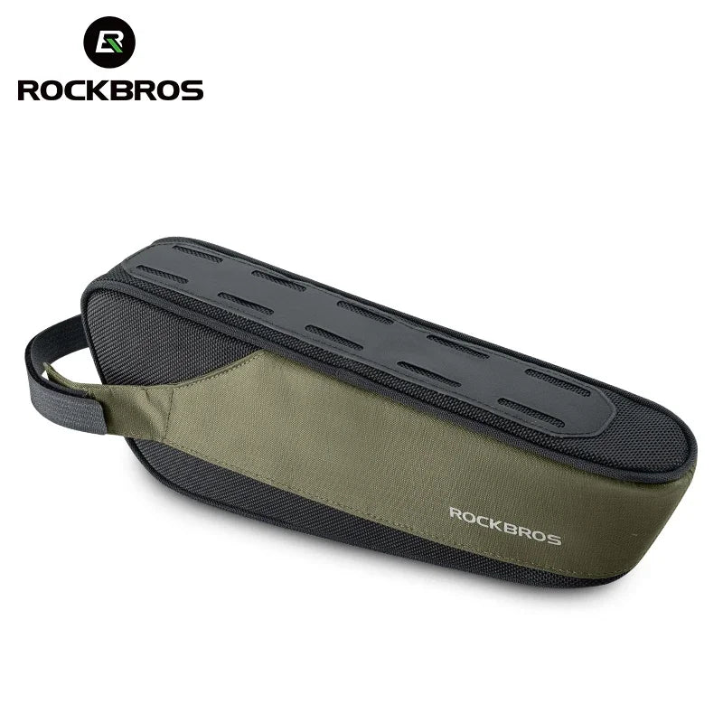 ROCKBROS Small Bicycle Bag Portable Ultralight Cycling Top Tube Bag Mountain MTB Road Bike Phone Tool Bag Bicycle Accessories
