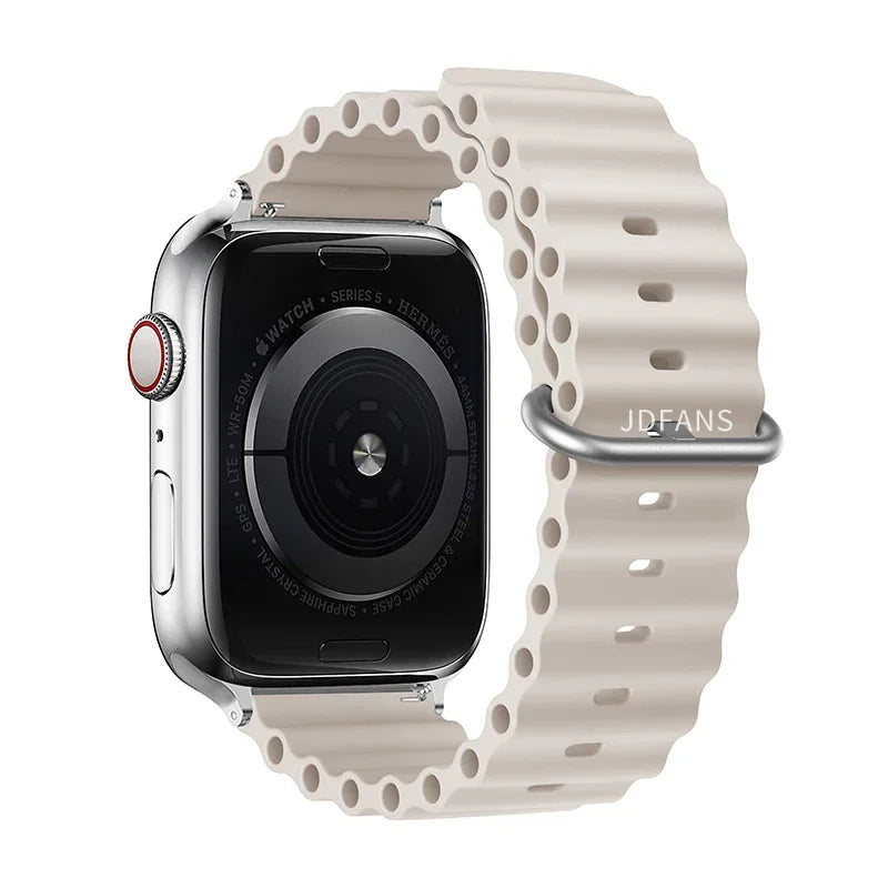 Ocean Band for Apple Watch Straps 45mm 46mm 44mm Ultra 2 49mm 41mm 42mm 40mm wrist bracelet correa iWatch series 7 6 3 se 8 9 10