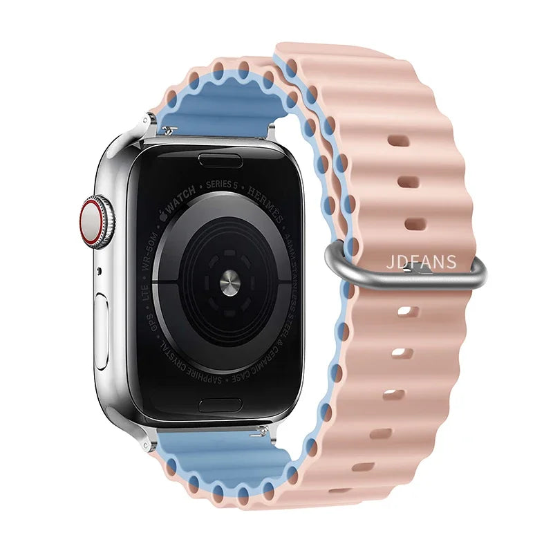 Ocean Band for Apple Watch Straps 45mm 46mm 44mm Ultra 2 49mm 41mm 42mm 40mm wrist bracelet correa iWatch series 7 6 3 se 8 9 10