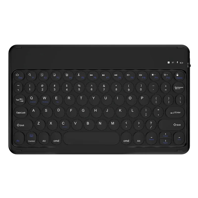 Portable 10 inch Bluetooth Keyboard for iPad Xiaomi Tablet Wireless Keyboard Phone Laptop Accessories Keyboards Spanish English