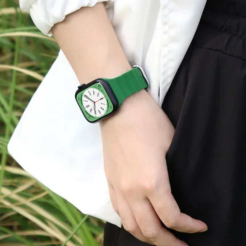 Ocean Band for Apple Watch Straps 45mm 46mm 44mm Ultra 2 49mm 41mm 42mm 40mm wrist bracelet correa iWatch series 7 6 3 se 8 9 10