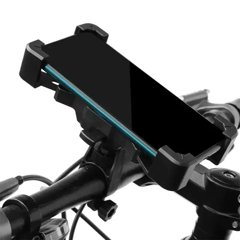 Motorcycle Bike Phone Mount 360° Rotatable Phone Holder for Mountain Bike Moto Motorcycle Stand Bracket Non-slip Cycling