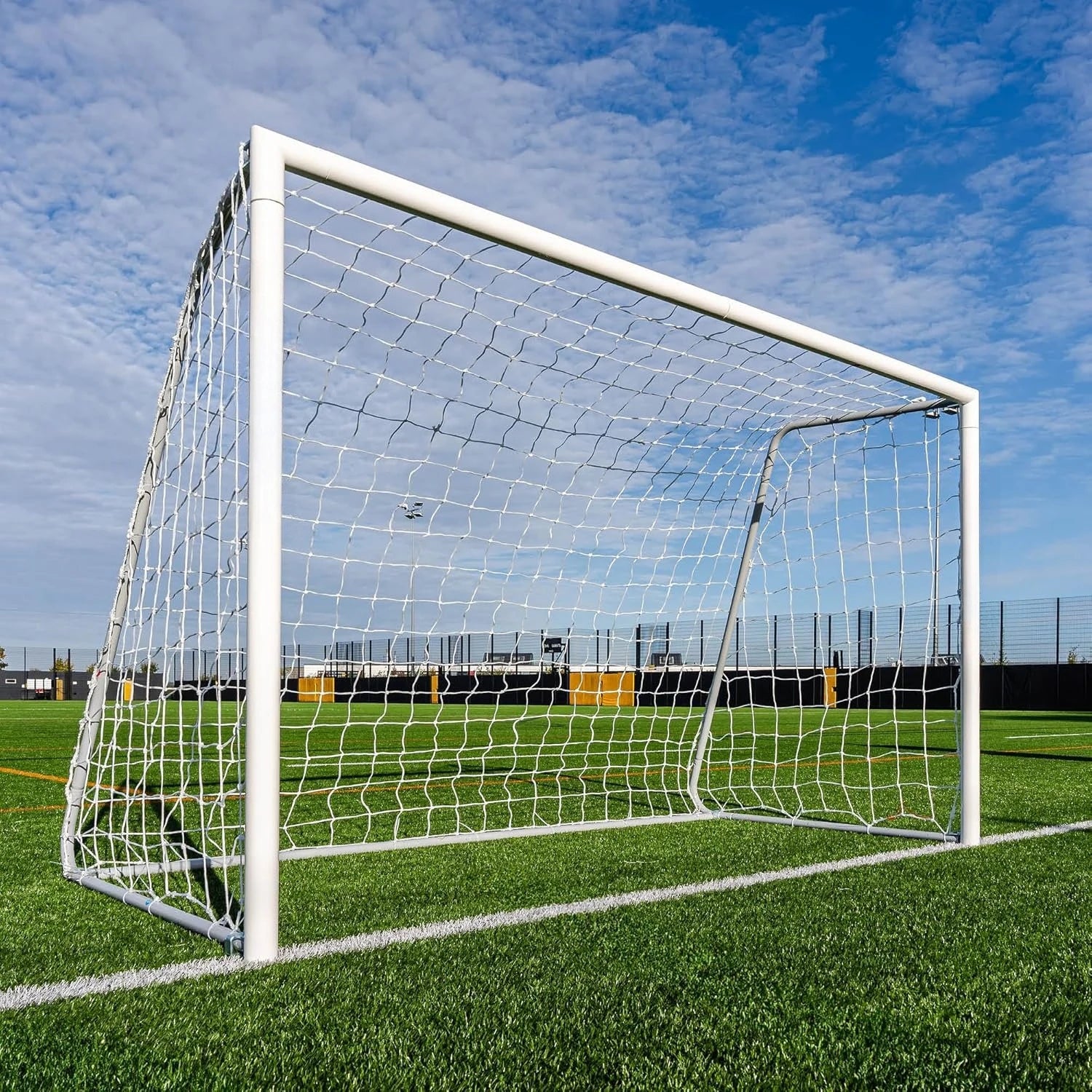 Pro Alu Match Soccer Goal Range Premium Reinforced Aluminum Soccer Match Goal Single Goal