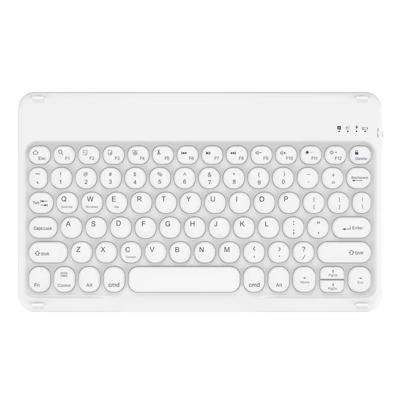 Portable 10 inch Bluetooth Keyboard for iPad Xiaomi Tablet Wireless Keyboard Phone Laptop Accessories Keyboards Spanish English
