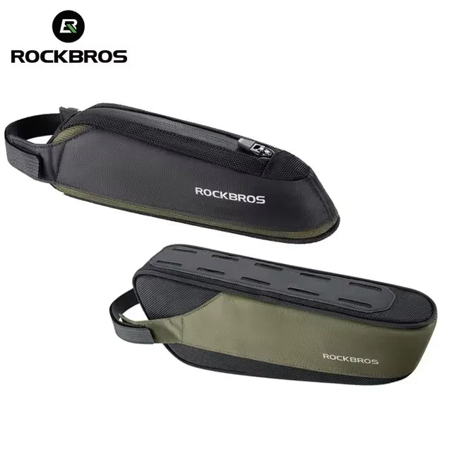 ROCKBROS Small Bicycle Bag Portable Ultralight Cycling Top Tube Bag Mountain MTB Road Bike Phone Tool Bag Bicycle Accessories