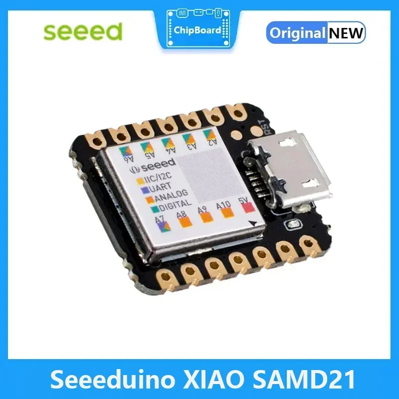 Seeeduino XIAO SAMD21 Cortex M0+ Nano 48MHZ SPI I2C Interface For Arduino IDE/IOT System Development Tool Type-c